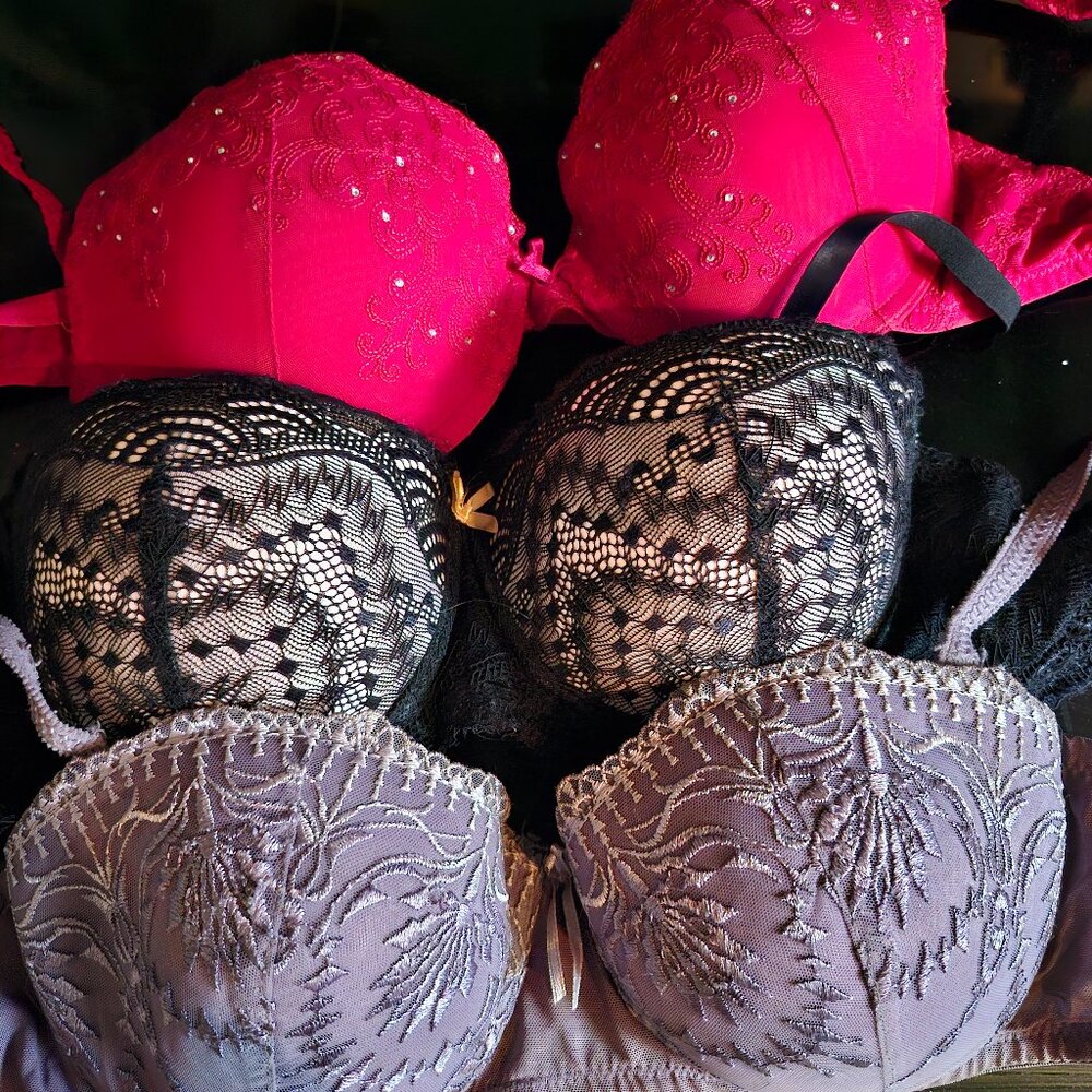 3 bras 34b